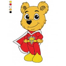 SuperTed 03 Embroidery Design